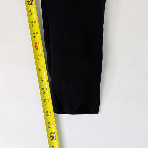 GIVENCHY Dropped Crotch Pants Women's S 38 Black Viscose Pleated Avant Garde - Picture 8 of 10